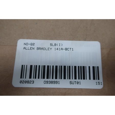 Allen Bradley Mcs Mounting System Adapter Modules Double T Busbar Cover, 141ABCT1 141A-BCT1